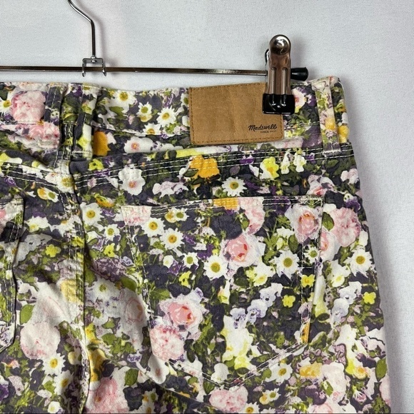 Madewell Floral Skinny Skinny Denim Jeans 25 - Picture 3 of 4